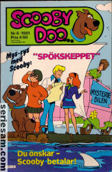 Scooby Doo 1981 nr 6 omslag serier