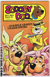 Scooby Doo 1983 nr 6 omslag serier