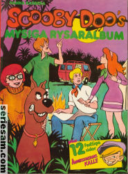 Scooby Doos mysiga rysaralbum 1974 omslag serier Scooby Doos mysiga rysaralbum 1974 omslag serier