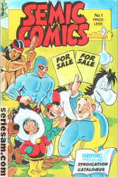 Semic Comics 1988 nr 1 omslag serier