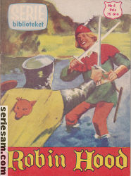 Seriebiblioteket 1959 nr 6 omslag serier Seriebiblioteket 1959 nr 6 omslag serier