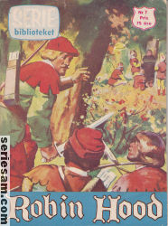 Seriebiblioteket 1959 nr 7 omslag serier Seriebiblioteket 1959 nr 7 omslag serier