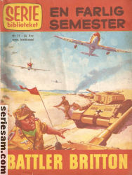 Seriebiblioteket 1961 nr 21 omslag serier