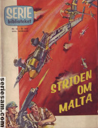 Seriebiblioteket 1961 nr 22 omslag serier Seriebiblioteket 1961 nr 22 omslag serier