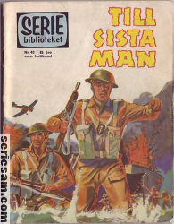 Seriebiblioteket 1962 nr 40 omslag serier