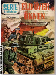 Seriebiblioteket 1966 nr 154 omslag serier Seriebiblioteket 1966 nr 154 omslag serier