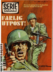 Seriebiblioteket 1968 nr 1 omslag serier Seriebiblioteket 1968 nr 1 omslag serier