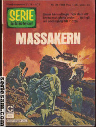 Seriebiblioteket 1968 nr 24 omslag serier