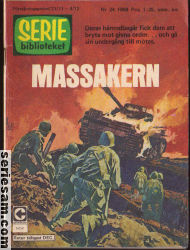 Seriebiblioteket 1968 nr 24 omslag serier Seriebiblioteket 1968 nr 24 omslag serier