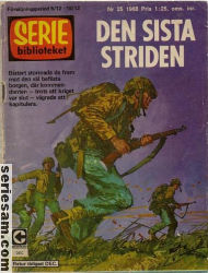 Seriebiblioteket 1968 nr 25 omslag serier Seriebiblioteket 1968 nr 25 omslag serier