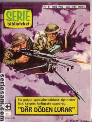 Seriebiblioteket 1969 nr 11 omslag serier Seriebiblioteket 1969 nr 11 omslag serier