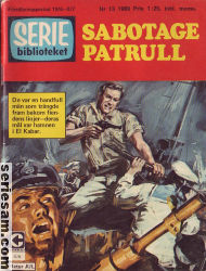 Seriebiblioteket 1969 nr 13 omslag serier Seriebiblioteket 1969 nr 13 omslag serier