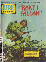 Seriebiblioteket 1969 nr 3 omslag serier Seriebiblioteket 1969 nr 3 omslag serier