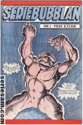 Seriebubblan 1983 nr 1 omslag serier Seriebubblan 1983 nr 1 omslag serier