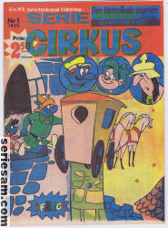 Seriecirkus 1975 nr 1 omslag serier Seriecirkus 1975 nr 1 omslag serier