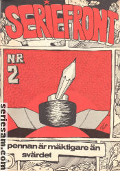 Seriefront 1974 nr 2 omslag serier