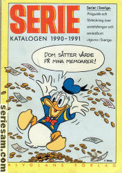 Seriekatalogen 1990 omslag serier Seriekatalogen 1990 omslag serier