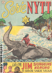 Serienytt 1958 nr 11 omslag serier