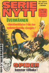 Serienytt 1971 nr 10 omslag serier