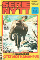 Serienytt 1974 nr 11 omslag serier Serienytt 1974 nr 11 omslag serier