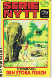 Serienytt 1974 nr 13 omslag serier Serienytt 1974 nr 13 omslag serier