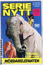 Serienytt 1975 nr 2 omslag serier Serienytt 1975 nr 2 omslag serier