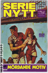 Serienytt 1975 nr 22 omslag serier Serienytt 1975 nr 22 omslag serier