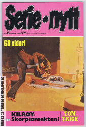 Serienytt 1981 nr 15 omslag serier Serienytt 1981 nr 15 omslag serier