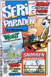Serieparaden 1987 nr 2 omslag serier Serieparaden 1987 nr 2 omslag serier