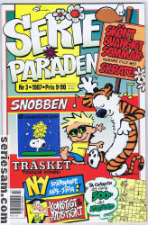 Serieparaden 1987 nr 3 omslag serier Serieparaden 1987 nr 3 omslag serier