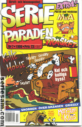 Serieparaden 1996 nr 7 omslag serier