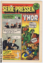 Seriepressen 1971 nr 3 omslag serier Seriepressen 1971 nr 3 omslag serier