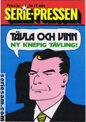 Seriepressen 1972 nr 13 omslag serier