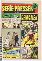 Seriepressen 1972 nr 2 omslag serier