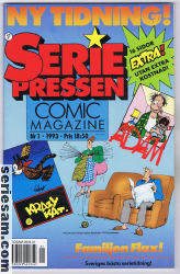 Seriepressen 1993 nr 1 omslag serier Seriepressen 1993 nr 1 omslag serier