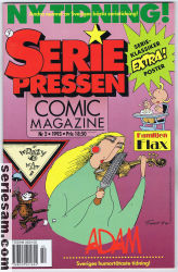 Seriepressen 1993 nr 2 omslag serier Seriepressen 1993 nr 2 omslag serier