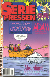 Seriepressen 1993 nr 8 omslag serier