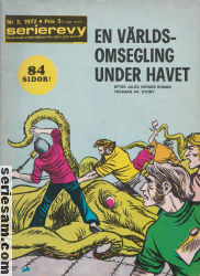 Serierevy 1972 nr 3 omslag serier Serierevy 1972 nr 3 omslag serier