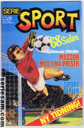 Seriesport 1982 nr 1 omslag serier