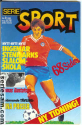 Seriesport 1983 nr 3 omslag serier Seriesport 1983 nr 3 omslag serier
