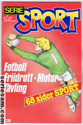 Seriesport 1983 nr 7 omslag serier Seriesport 1983 nr 7 omslag serier