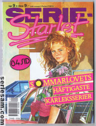Seriestarlet 1989 nr 9 omslag serier Seriestarlet 1989 nr 9 omslag serier