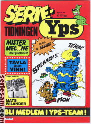 Serietidningen Yps 1982 nr 11 omslag serier