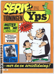 Serietidningen Yps 1982 nr 5 omslag serier