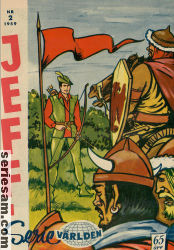Serievärlden 1959 nr 2 omslag serier Serievärlden 1959 nr 2 omslag serier