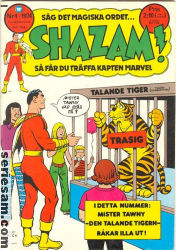 Shazam! 1974 nr 4 omslag serier Shazam! 1974 nr 4 omslag serier