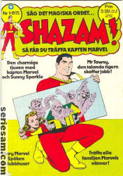 Shazam! 1975 nr 1 omslag serier
