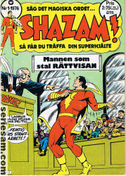 Shazam! 1976 nr 1 omslag serier