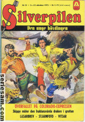 Silverpilen 1972 nr 21 omslag serier