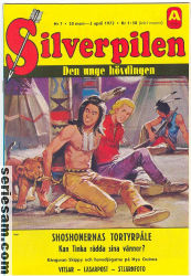 Silverpilen 1972 nr 7 omslag serier